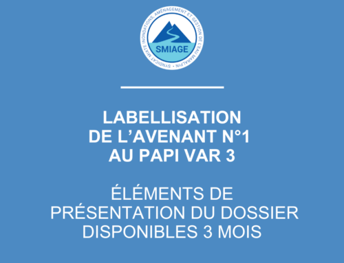 Labellisation de l’avenant du PAPI Var 3