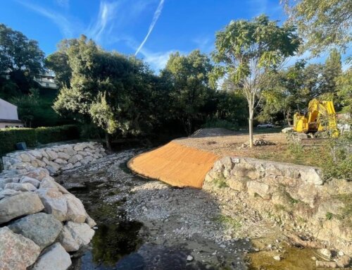 Restauration des berges du Malvan, à Saint-Paul-de-Vence