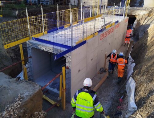 Sécurisation d&rsquo;un ouvrage existant, à Grasse